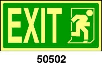 Exit - A - PVL 200x100 mm - Conf 10 pz.