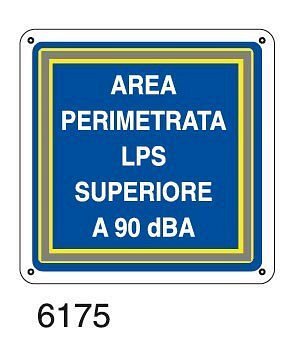 Area perimetrata lps superiore a 90dBA