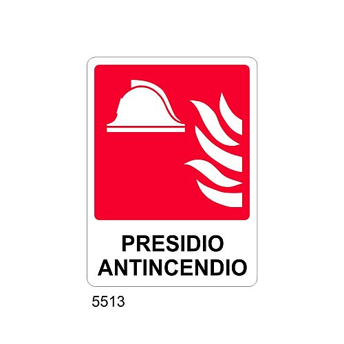 Presidio Antincendio - C- Alluminio 230x310 mm