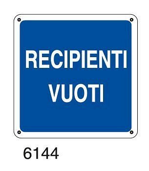 Recipienti vuoti - D - Alluminio 370x370 mm