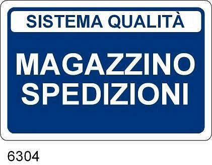 Magazzino spedizioni - C - Alluminio - 700x500 mm - Conf 10 pz.