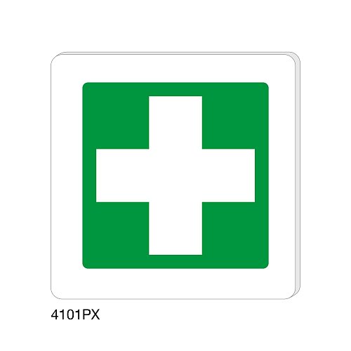 Infermeria - Plexiglass - B - 150x150 mm - Bifacciale - Senza Fori