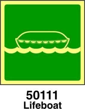 Lifeboat - A - ADL 150x150 mm