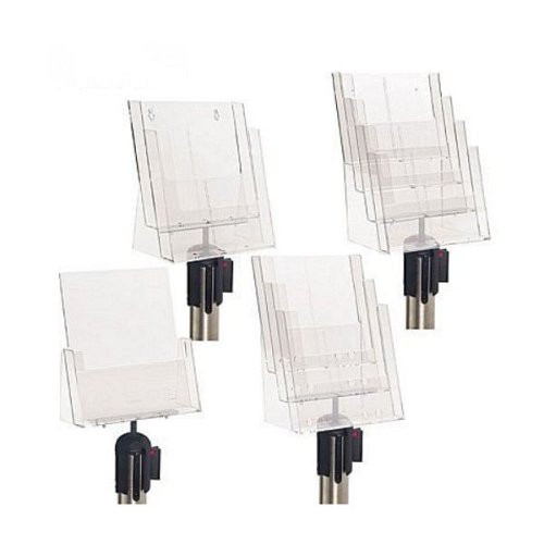 Porta Depliant per Colonnine Formato 1/3 A4 Multi Tasche