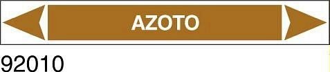 Azoto - etichetta