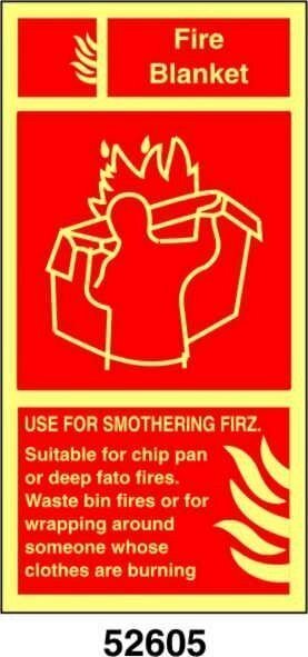 Fire Blanket - A - PVL 100x200 mm - Conf 10 pz.