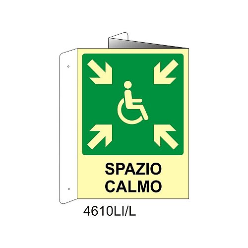 Spazio calmo - Alluminio - C - 230x310mm - Bifacciale a Libro - Luminescente