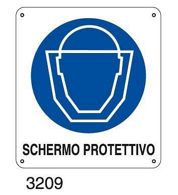 Schermo protettivo - B - PVC adesivo 180x210 mm