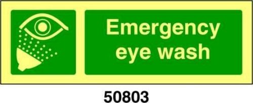 Emergency eye wash - A - ADL 300x100 mm