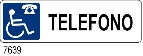 Telefono - all. 230x70 mm conf. 10pz