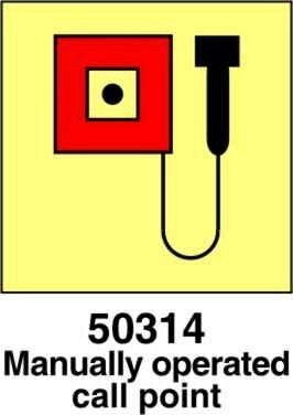 Manually operated call point - A - PVL 150x150 mm - Conf 10 pz.