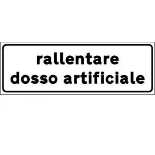 Rallentare dosso Artificiale - C - Ferro CL.2 105x35 cm