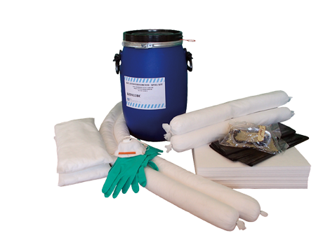 Kit antisversamento solo olio contenitori cilindrici omologati ONU