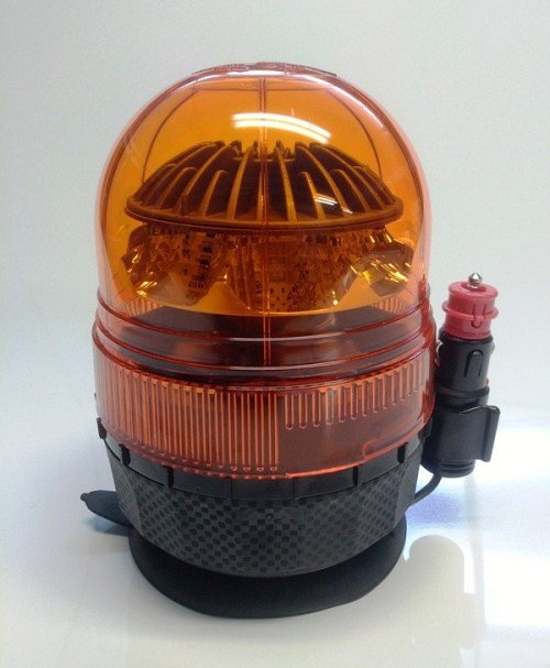 Girofaro a LED 12/24 volt (con magnete)