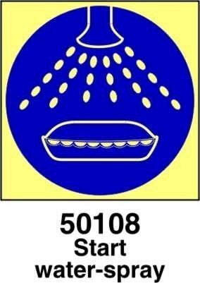 Start water-spray - C - PVL 500x500 mm - Conf 10 pz.