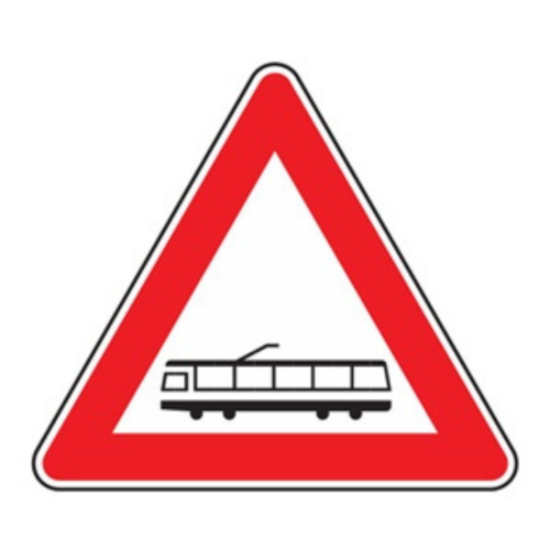 Attraversamento tramviario - B - Alluminio CL.2 90cm