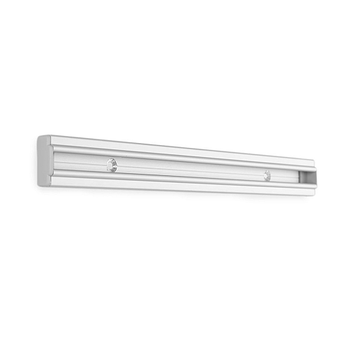 Barra in alluminio PDS da parete lunghezza 25 cm