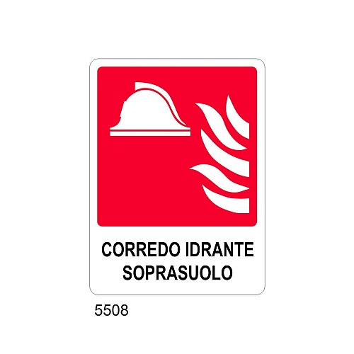Corredo idrante soprasuolo - A - Alluminio 120x145 mm - Conf 10 pz.