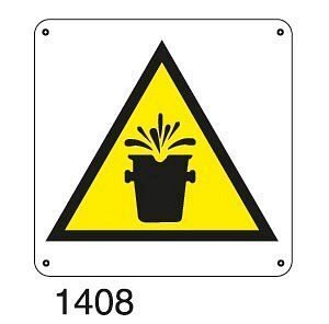 Materiale incandescente - B - Alluminio 165x165 mm