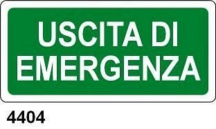 Uscita di Emergenza