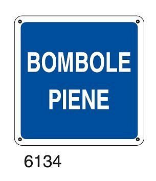 Bombole piene - D - Alluminio 370x370 mm - Conf 10 pz.