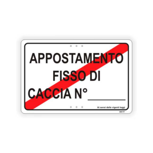 Appostamento fisso di caccia N°