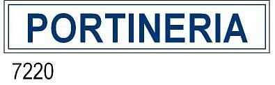 Portineria all. 400x80 mm conf. 10pz