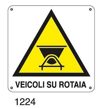 Veicoli su rotaia - A - Alluminio 145x145 mm