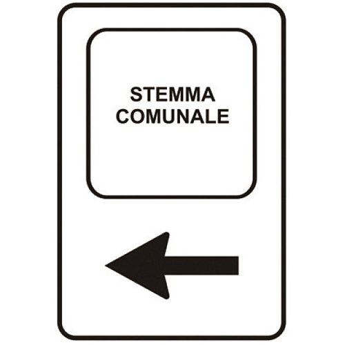 Comune - A - Alluminio CL.2 40x60 cm