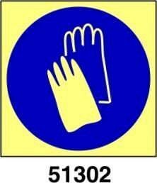 Wear gloves - obbligatorio indossare guanti