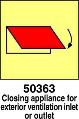 Closing appliance for exterior ventilation inlet or outlet - A - PVL 150x150 mm