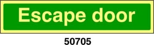 Escape door - A - ADL 450x100 mm