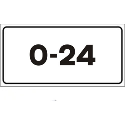 0-24 H - B - Ferro CL.1 50x25 cm