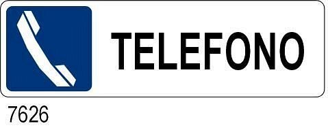 Telefono - all. 230x70 mm conf. 10pz