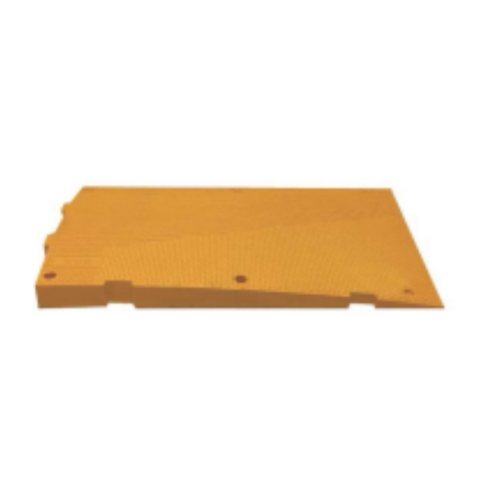 Passaggi pedonali rialzati in pvc Angolo femmina in pur giallo