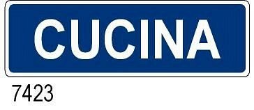 Cucina - B - Alluminio - 800x250 mm - Conf 10 pz.