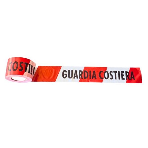 Nastro Segnaletico in Polietilene  personalizzato  - GUARDIA COSTIERA