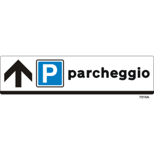Parcheggio - Direzione della freccia: DESTRA - Conf 10 pz.