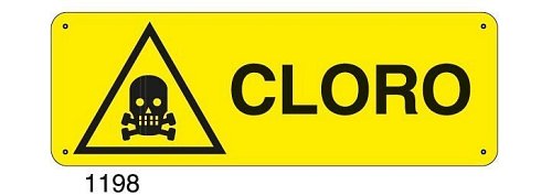 Cloro - D - Alluminio 1400x500 mm