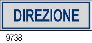 Etichetta adesiva Direzione 170x45 mm conf. 10pz