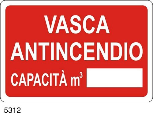 Vasca antincendio capacità m3