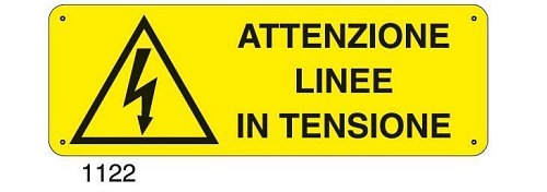 Attenzione linee in tensione