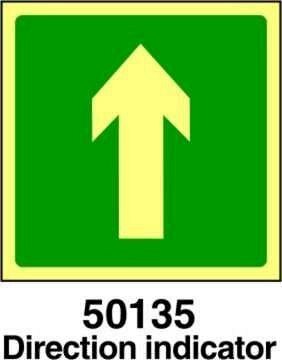 Direction indicator - B - PVL 300x300 mm