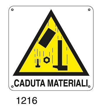 Caduta materiali - D - Alluminio 580x580 mm