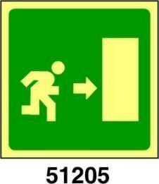 Exit - A - ADL 100x100 mm - Conf 10 pz.