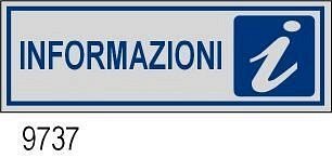 Etichetta adesiva Informazioni 170x45 mm