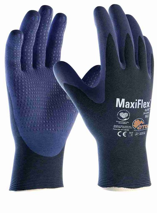 Guanti ATG MAXIFLEX ELITE Rivestimento palmo puntinato