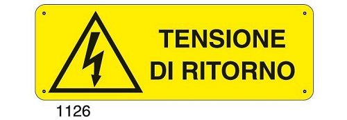 Tensione di ritorno - B - Alluminio 765x270 mm