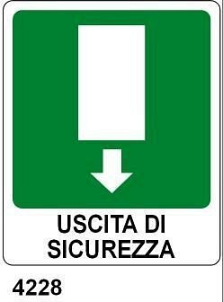 Uscita di sicurezza basso