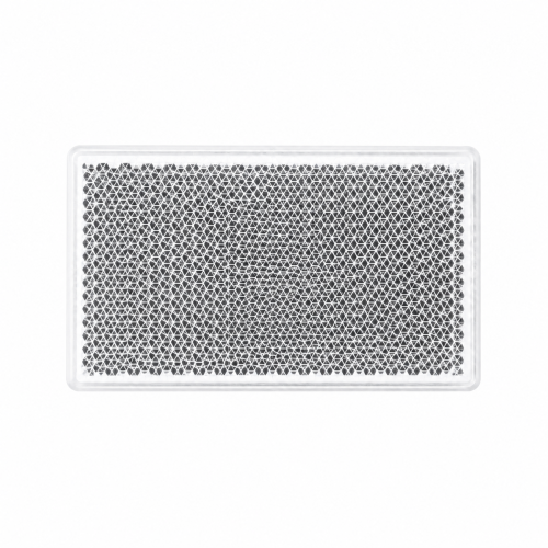 Catadiottro Rettangolare Bianco cm 7x10